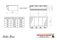 Load image into Gallery viewer, Sizzler Gas Braai - 4 Burner
